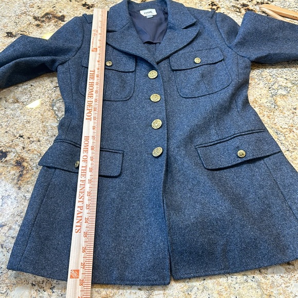 Fossil Wool Military Style Pea Coat - Picture 10 of 13